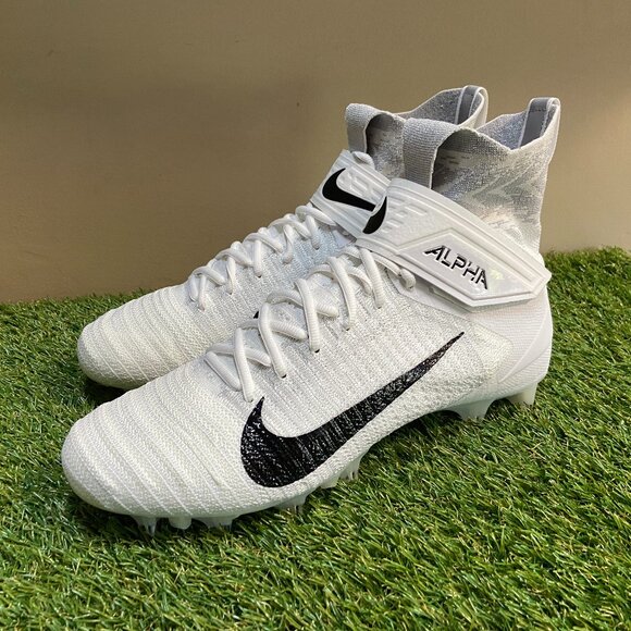 Nike Alpha Menace Elite 2 White P Football Cleats Men\'s WIDE BV3298-100 NEW main image 11